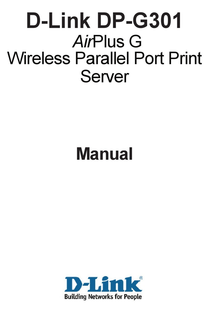D-Link AirPlus G DP-G301 User manual
