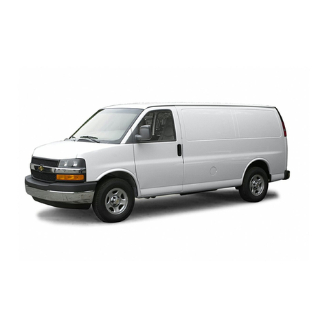 Chevrolet Express 2004 User manual