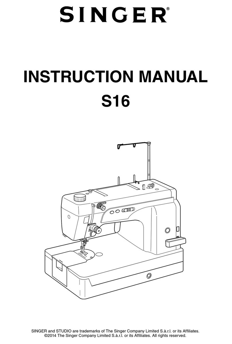 Singer S16 User manual