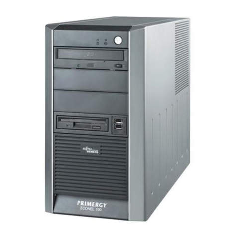 Fujitsu Primergy ECONEL 100 S2 Quick guide