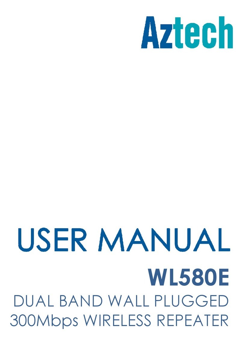 Aztech WL580E User manual