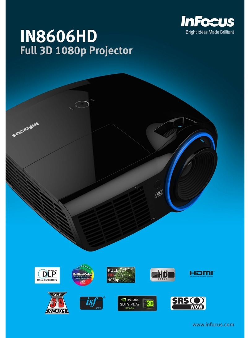 InFocus IN8606HD User manual