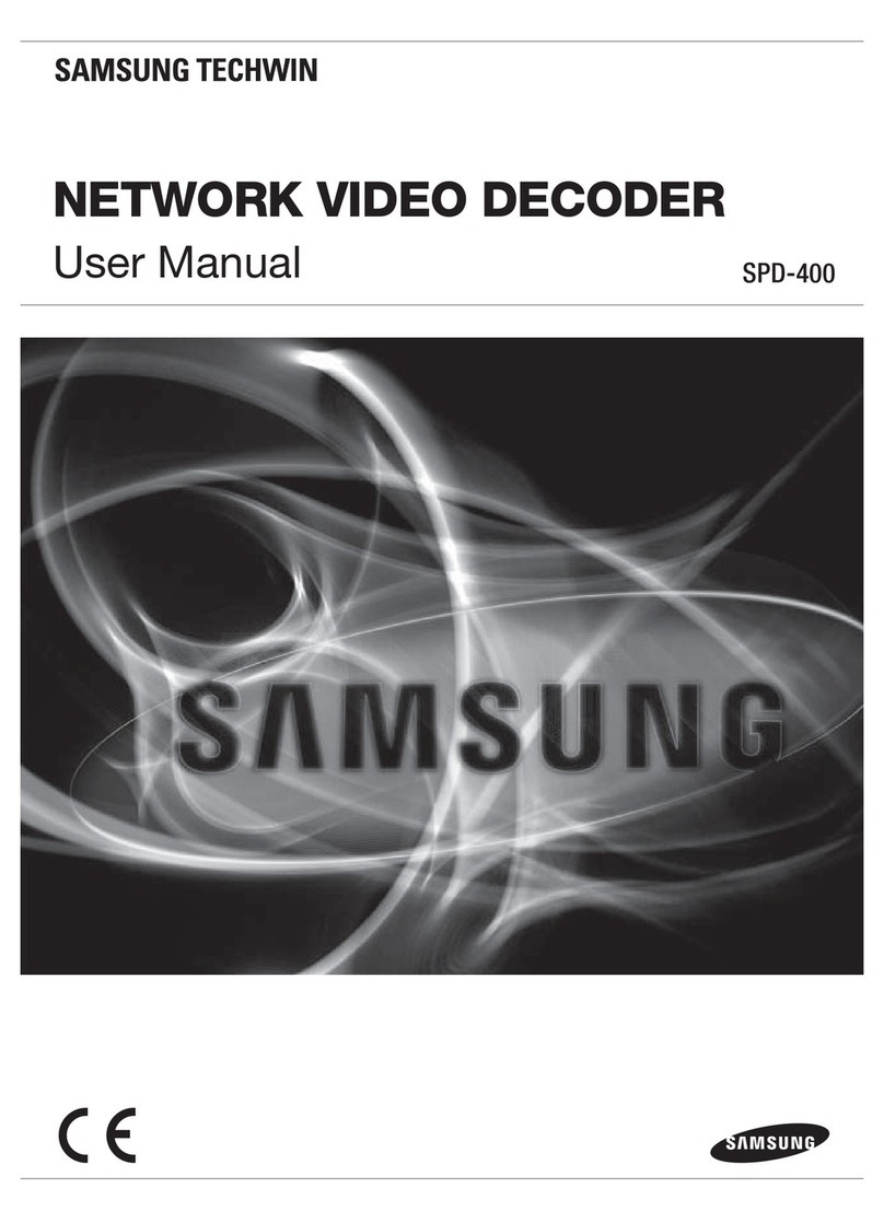 Samsung SP-D400 User manual