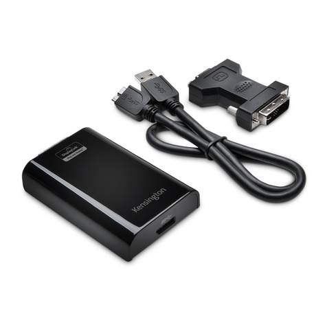 Kensington Universal Multi-Display Adapter User manual