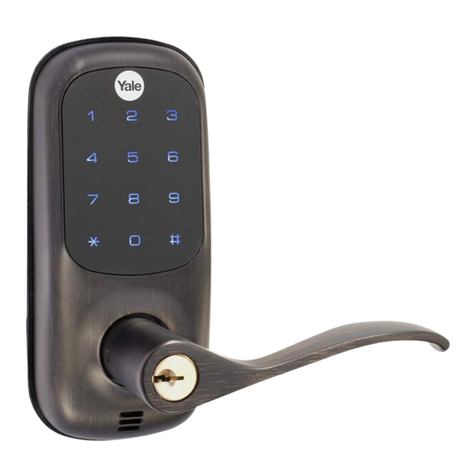 Yale Real Living Touchscreen Lever Installation guide