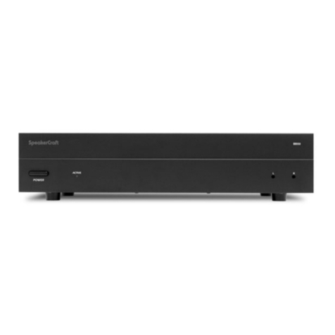 SpeakerCraft Big Bang BB50 User manual