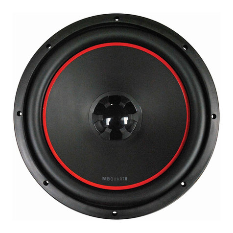 MB QUART ONYX OWC254 User manual