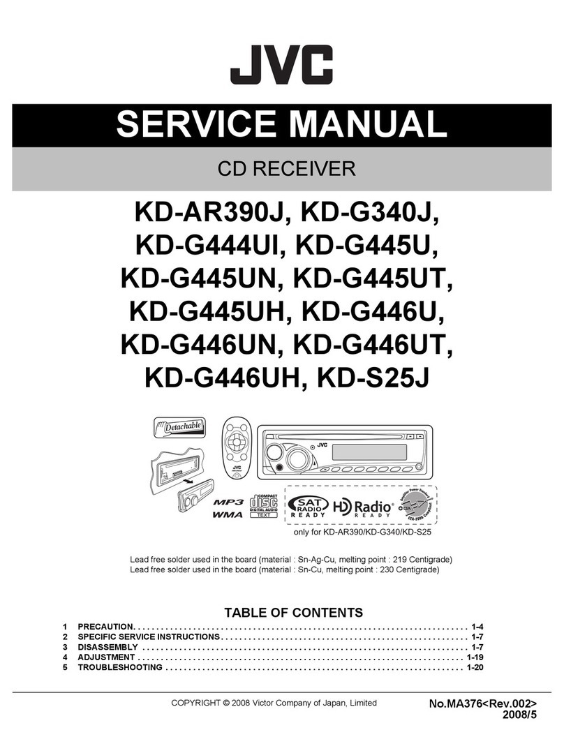 JVC KD-AR390J User manual