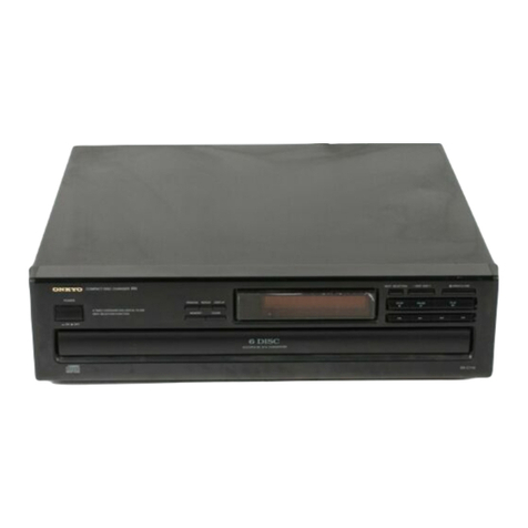 Onkyo DX-C210 User manual