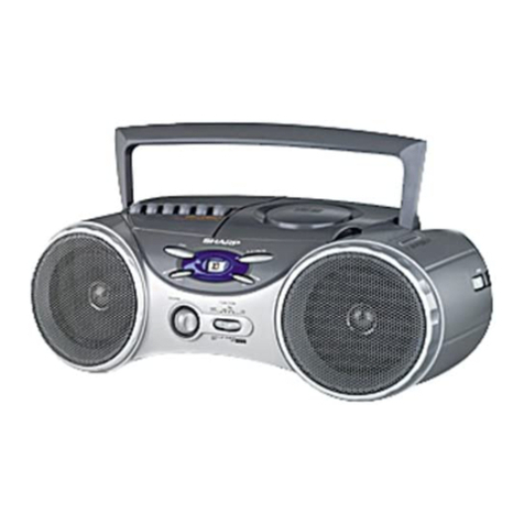 Sharp QT-CD210 User manual Sharp QT-CD210 User manual