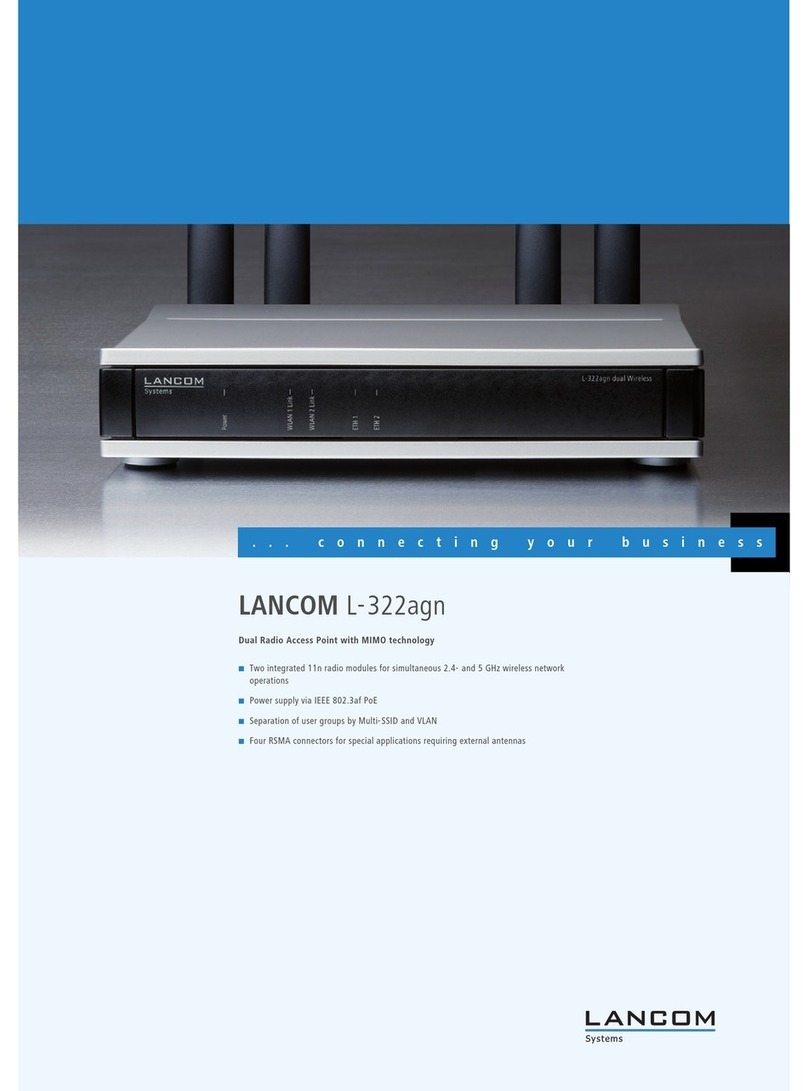 Lancom L-322agn Brochure & specs