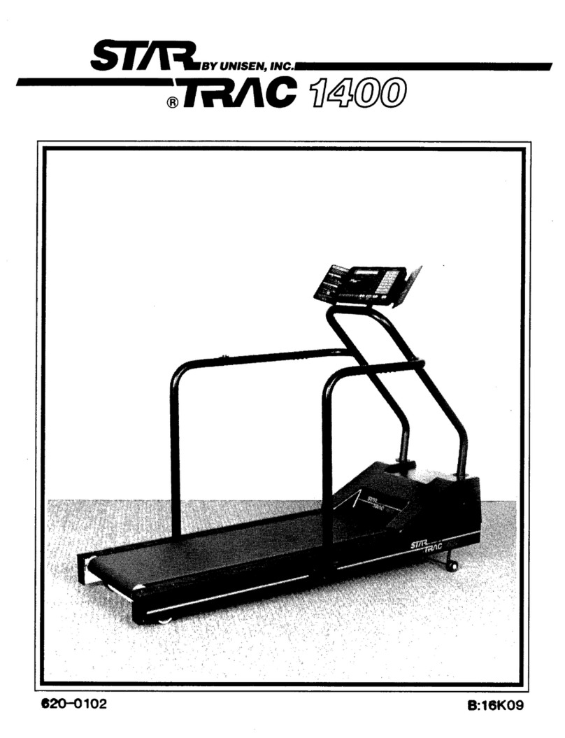 Star Trac 1400 User manual