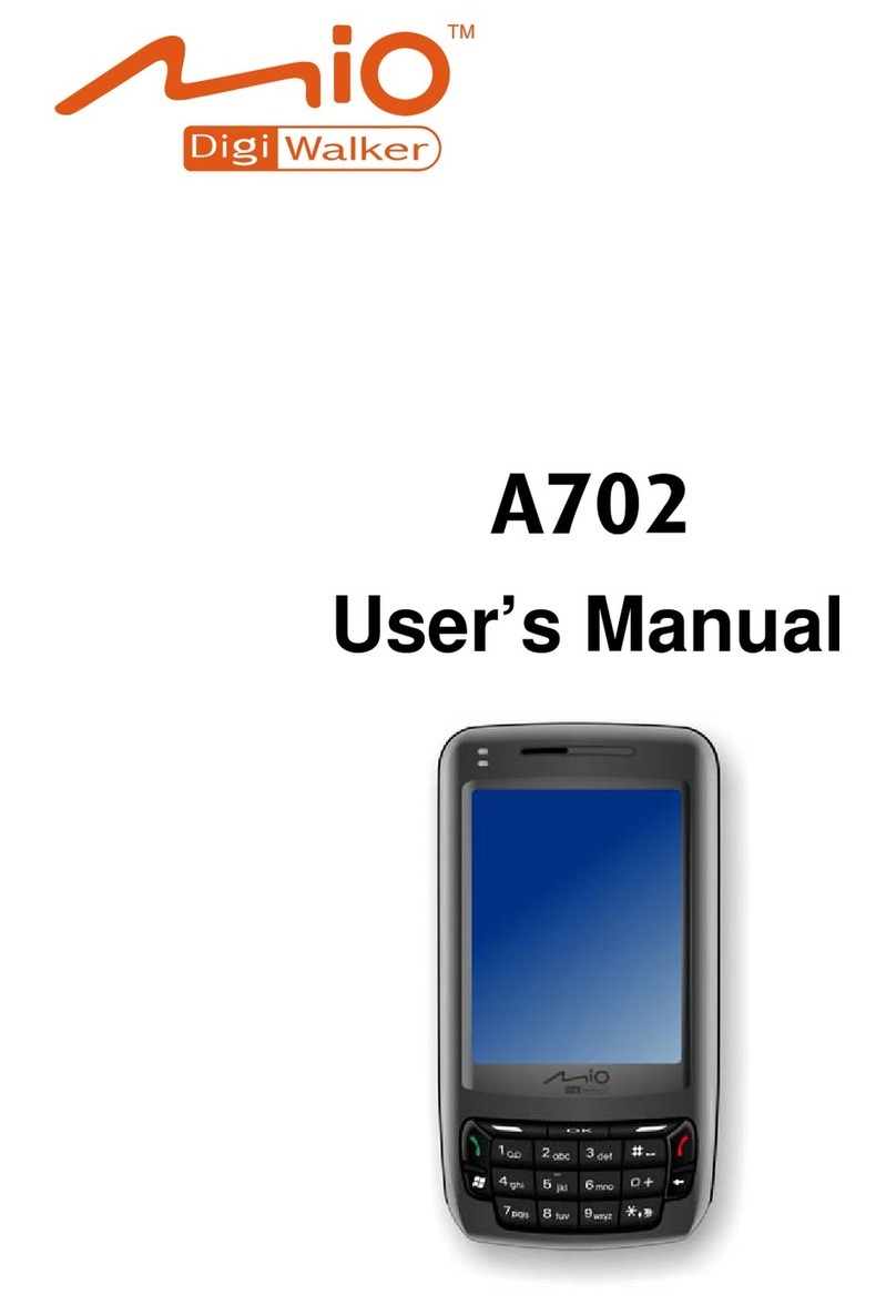 Mio DigiWalker A702 User manual
