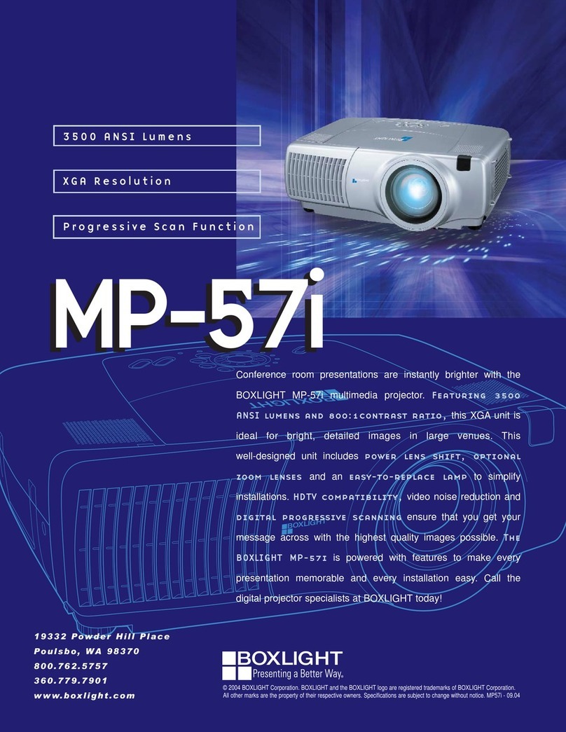 BOXLIGHT MP-57i specification