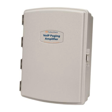 CyberData VoIP V2 Specifications