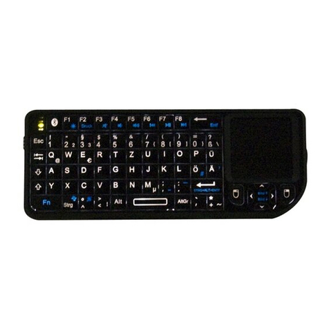 KeySonic KSK-3202 BT Operation manual