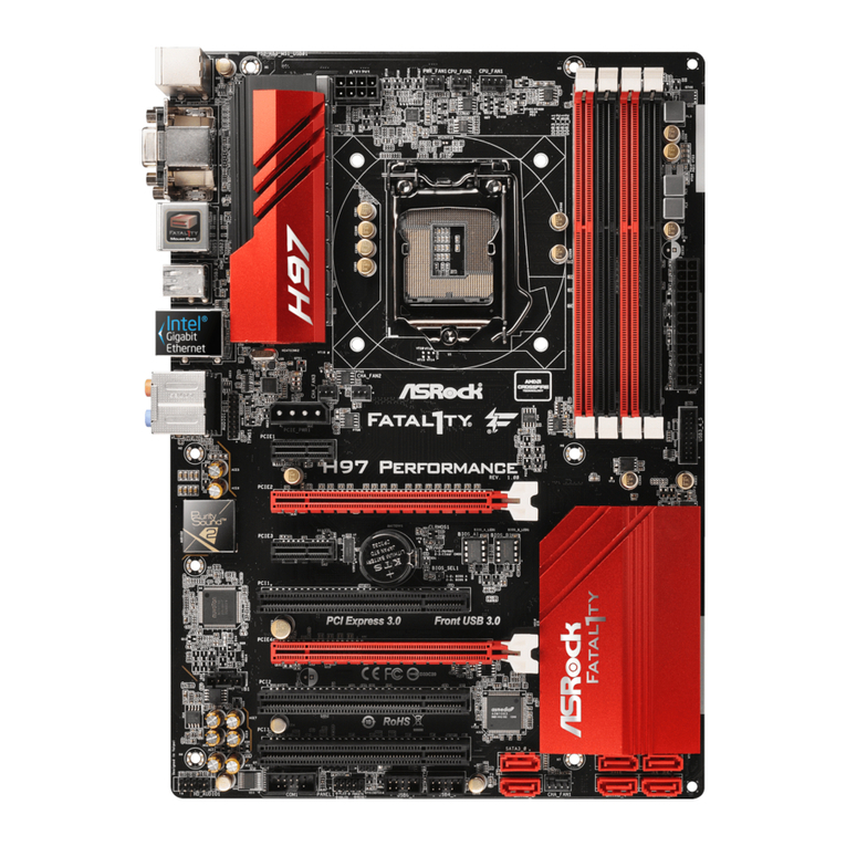 ASROCK Fatal1ty H97 Performance Series user manual
