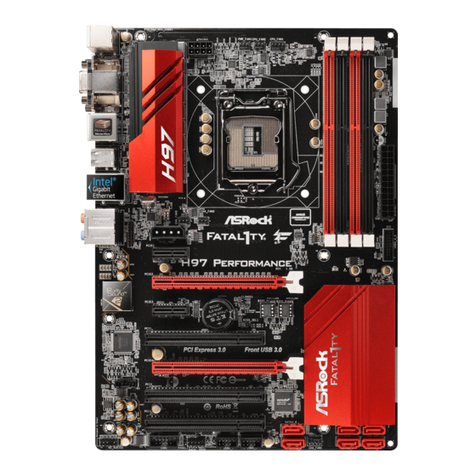 ASROCK Fatal1ty H97 Performance Series user manual