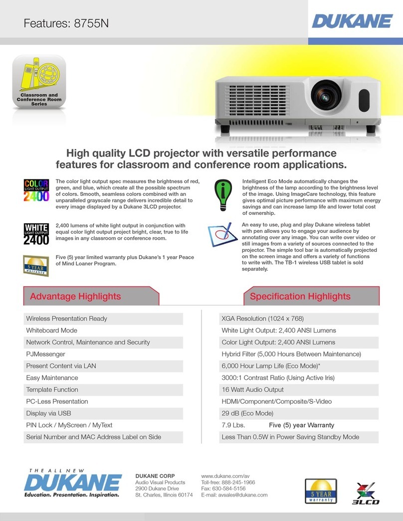 Dukane 8755N Specifications
