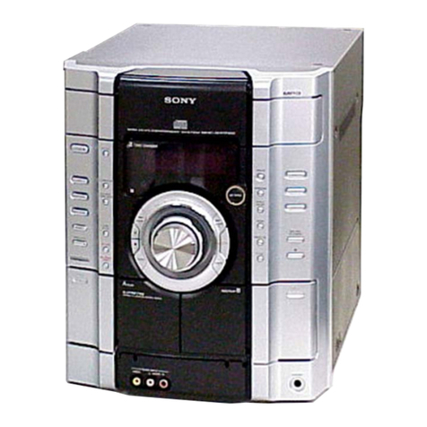 Sony HCD-GX750 - System Components Service manual