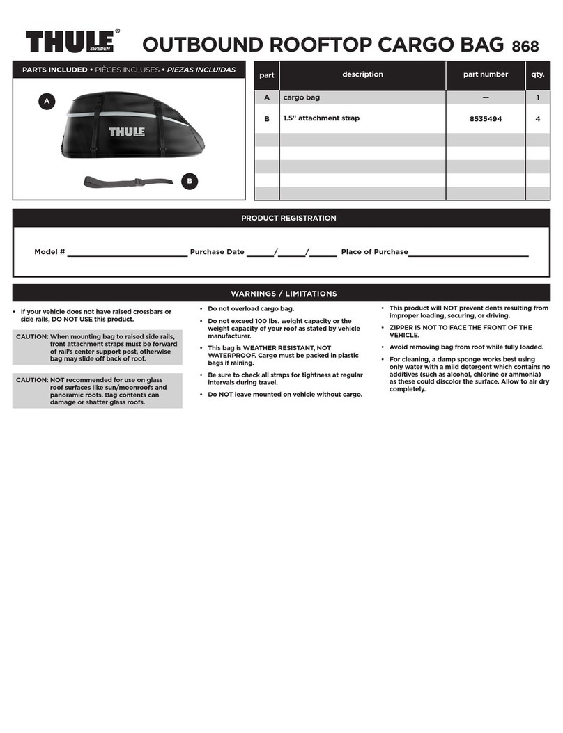 Thule 868 user manual