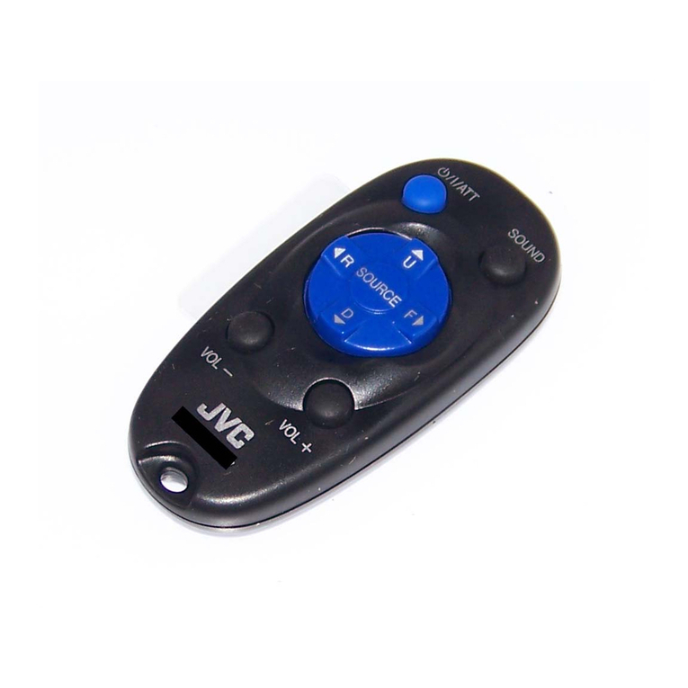 JVC KD-AHD59 - Radio / HD User manual
