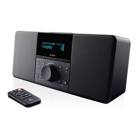Logitech Squeezebox Boom quick start guide