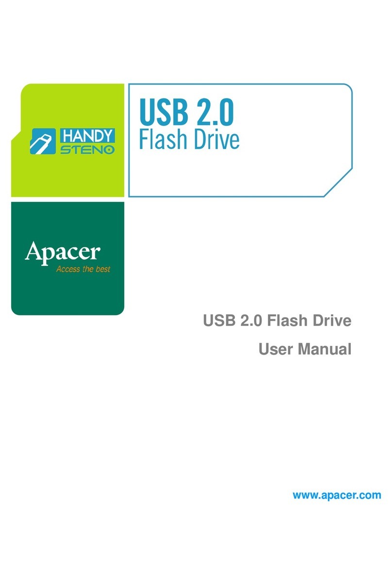 Apacer Technology USB 2.0 Flash Drive User manual Apacer Technology USB 2.0 Flash Drive User manual