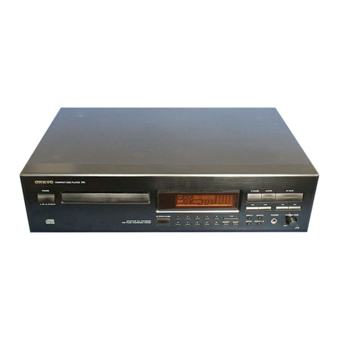 Onkyo DX-7210 User manual Onkyo DX-7210 User manual