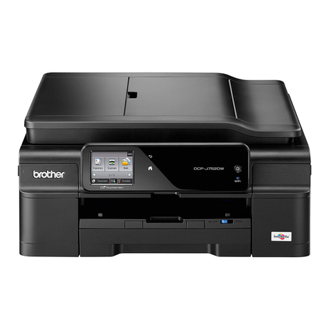 Brother DCP-J552DW Operating and maintenance manual