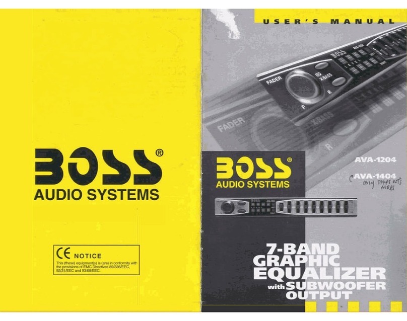 Boss Audio Systems AVA-1204 user manual