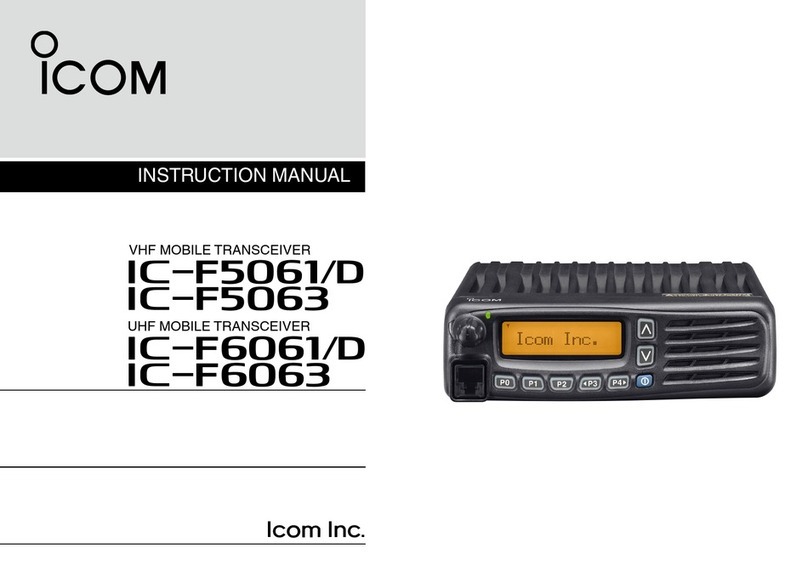 Icom IC-F5061/D User manual