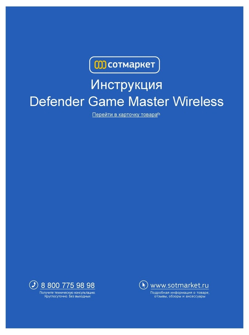 Defender Digital Video Recorder Operation manual