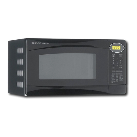 Sharp R-308KK User manual