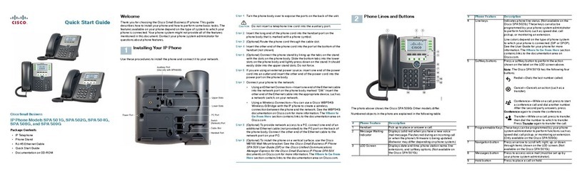Cisco SPA 509G User manual Cisco SPA 509G User manual