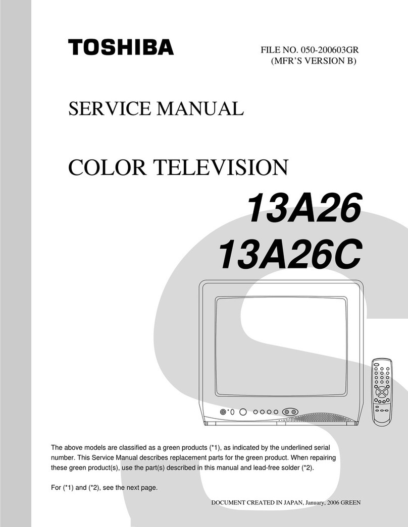 Toshiba 13A26 User manual Toshiba 13A26 User manual