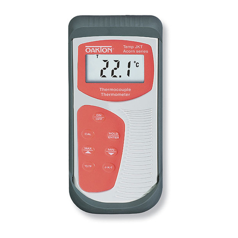 Oakton Acorn Temp TC User manual