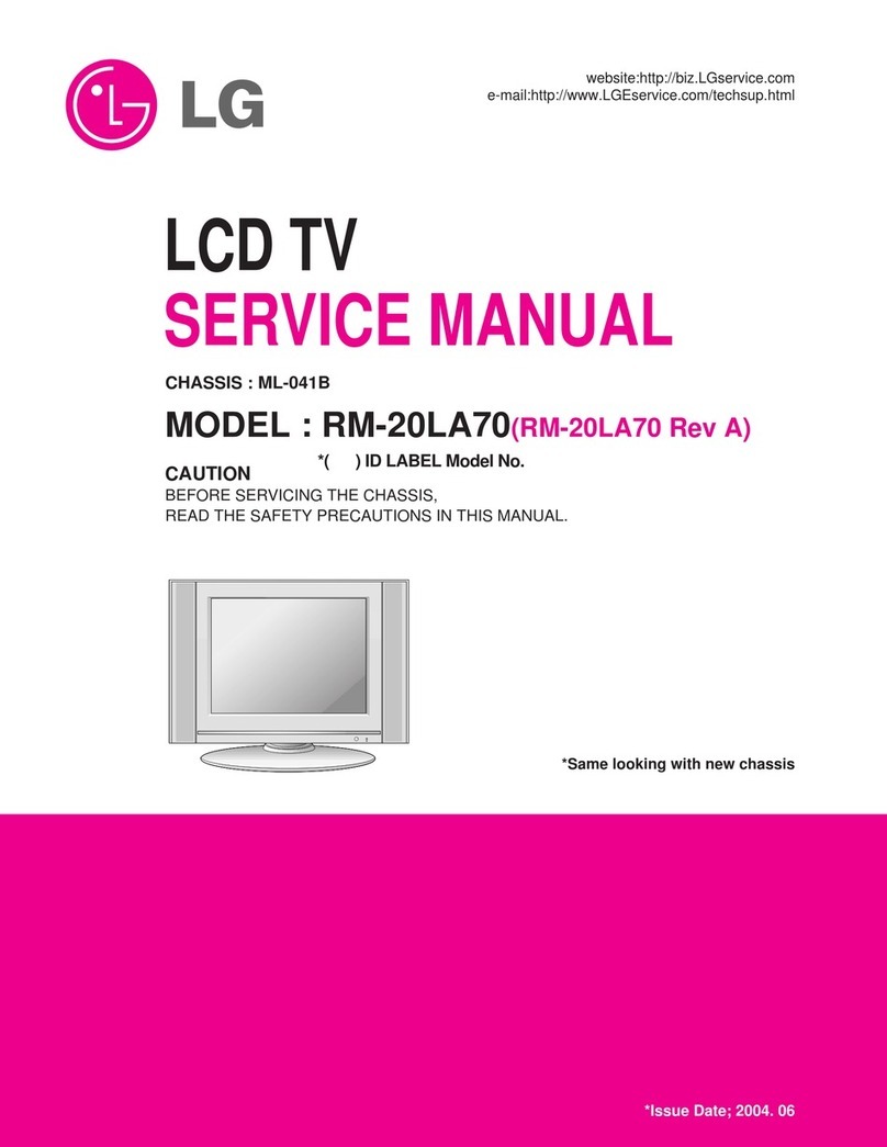 LG RM-20LA70 User manual