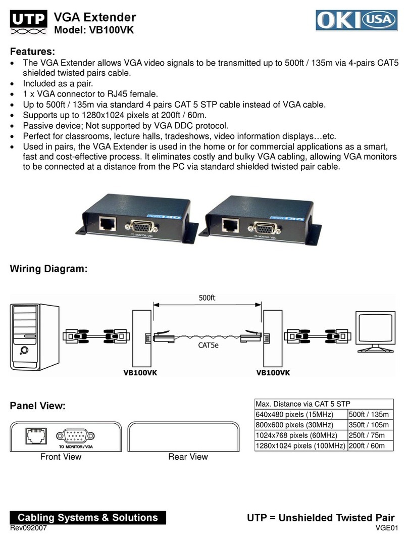 Oki VB100VK User manual