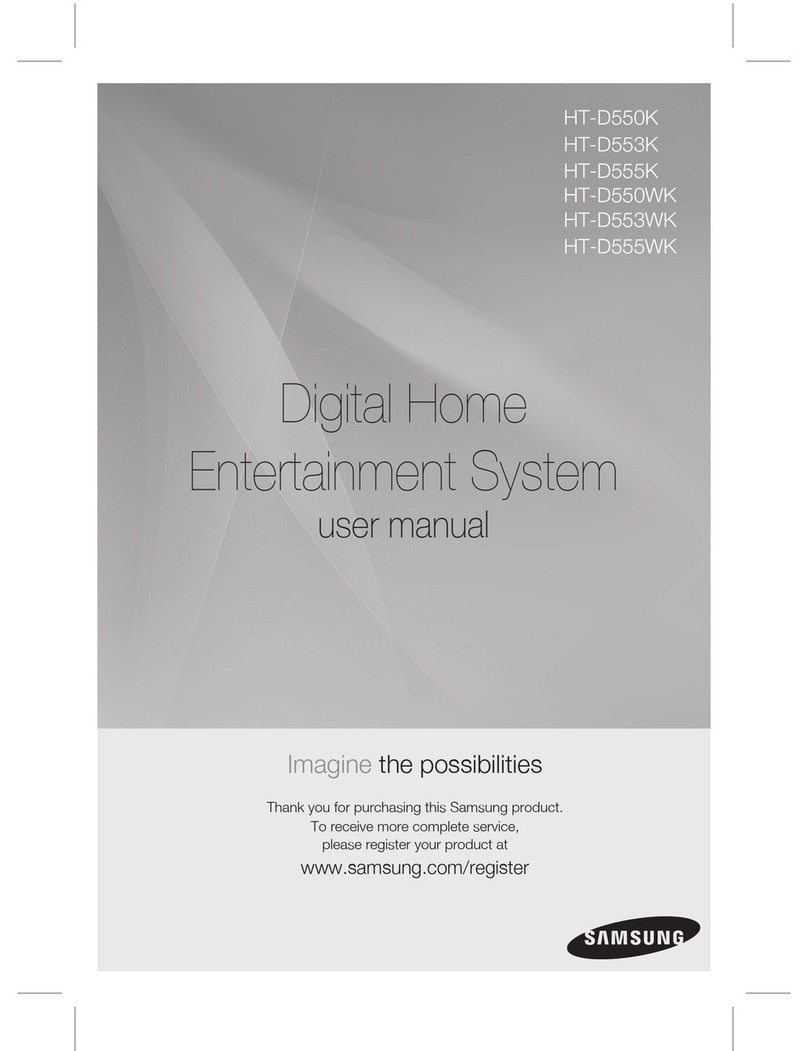 Samsung HT-D550K user manual