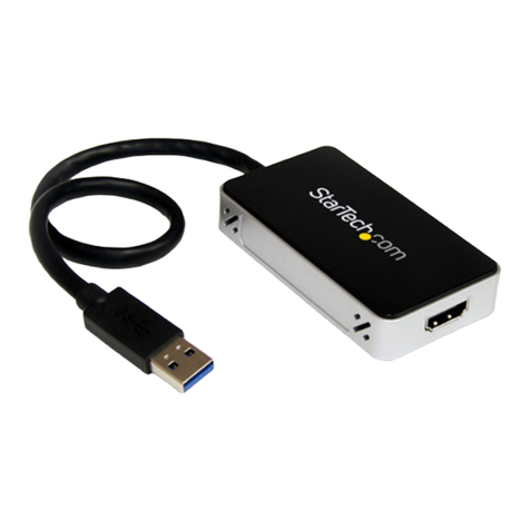StarTech.com USB32HDE User manual StarTech.com USB32HDE User manual
