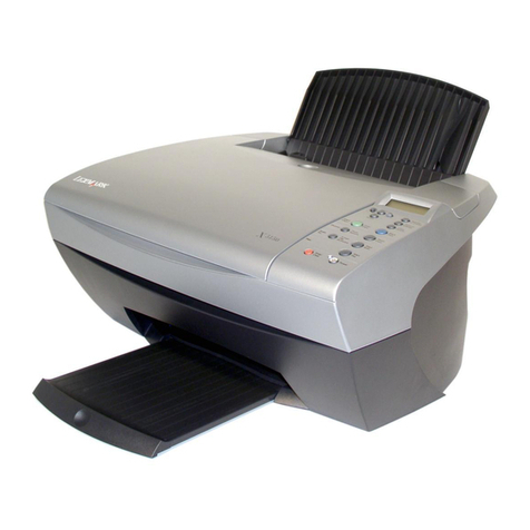 Lexmark X5150 User manual Lexmark X5150 User manual