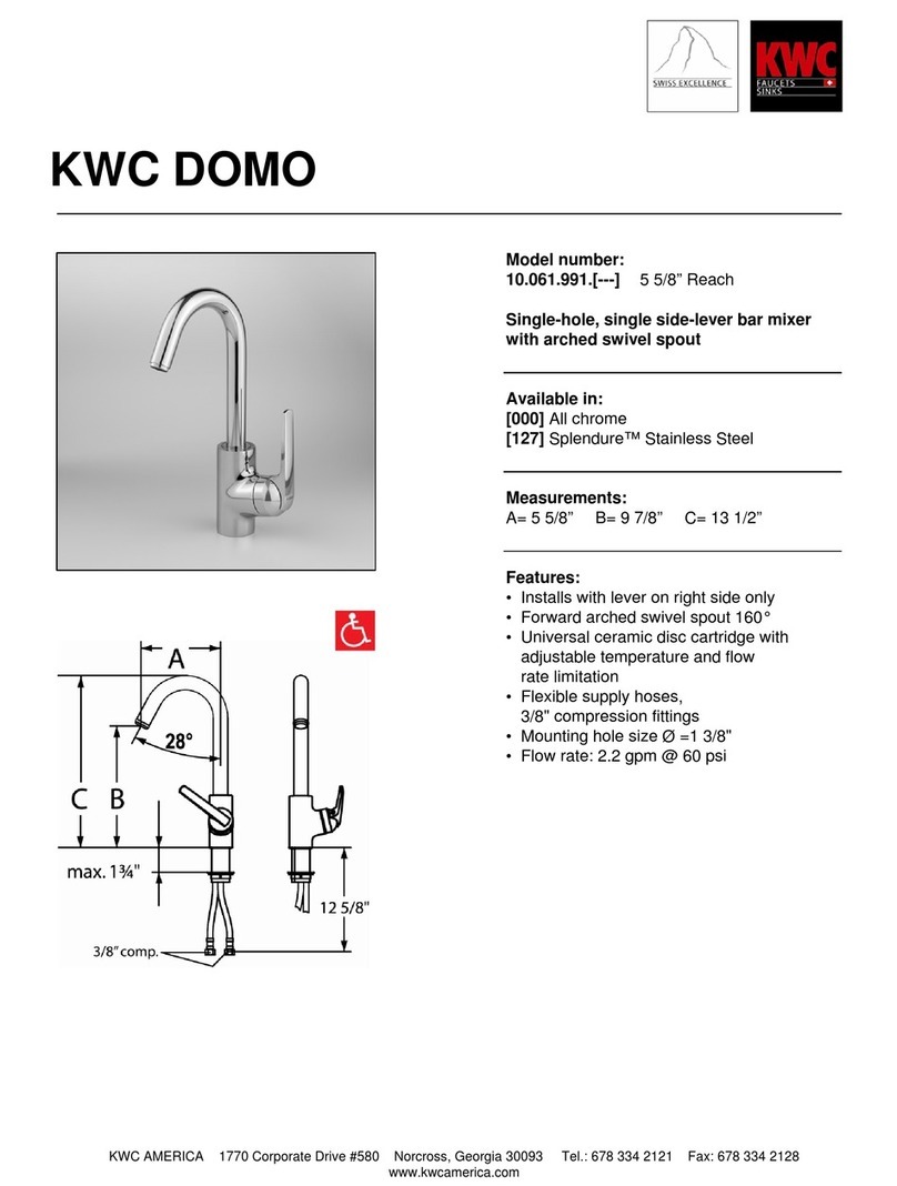 KWC DOMO 10.061.991.000 Specifications