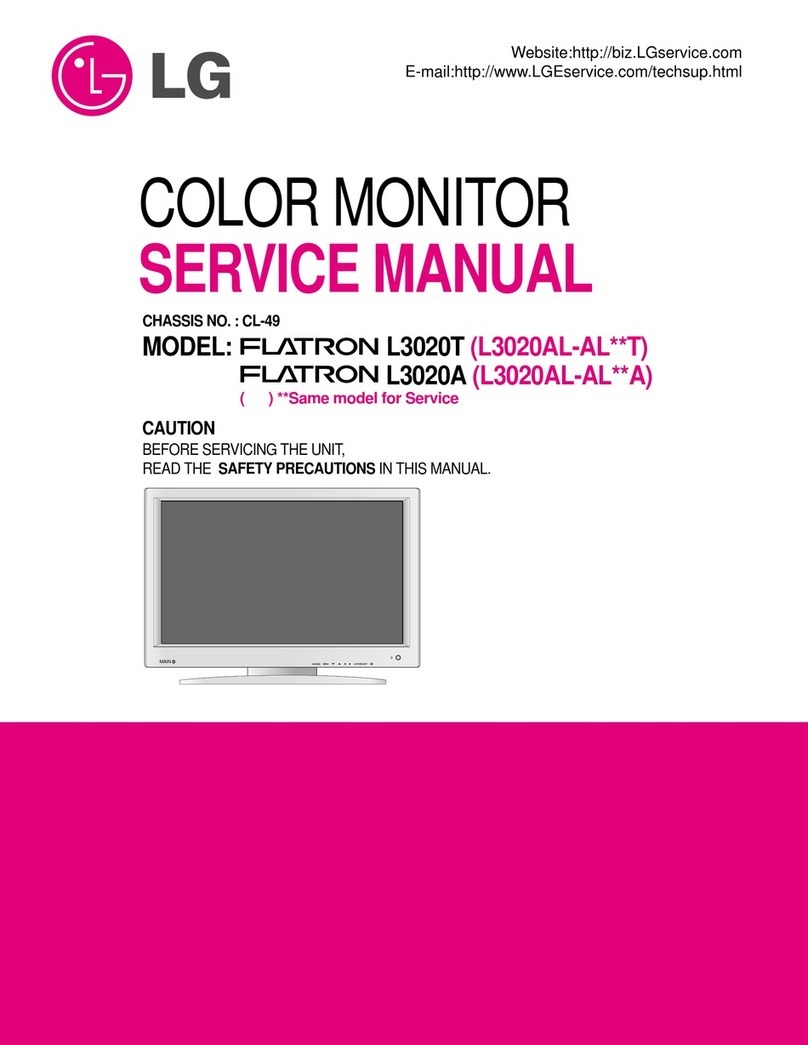 LG Flatron L3020T User manual