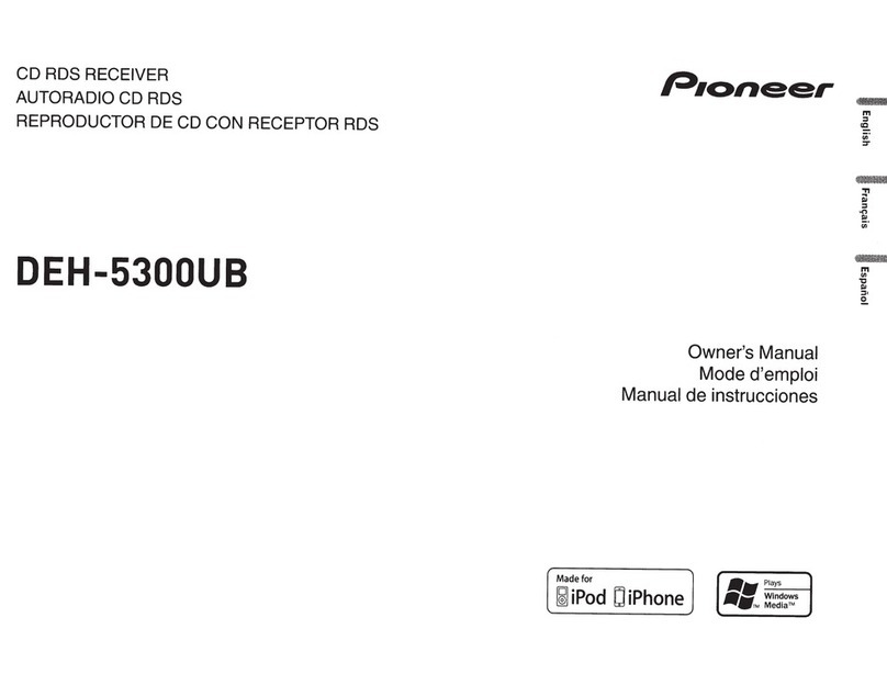 Pioneer DEH-5300UB User manual