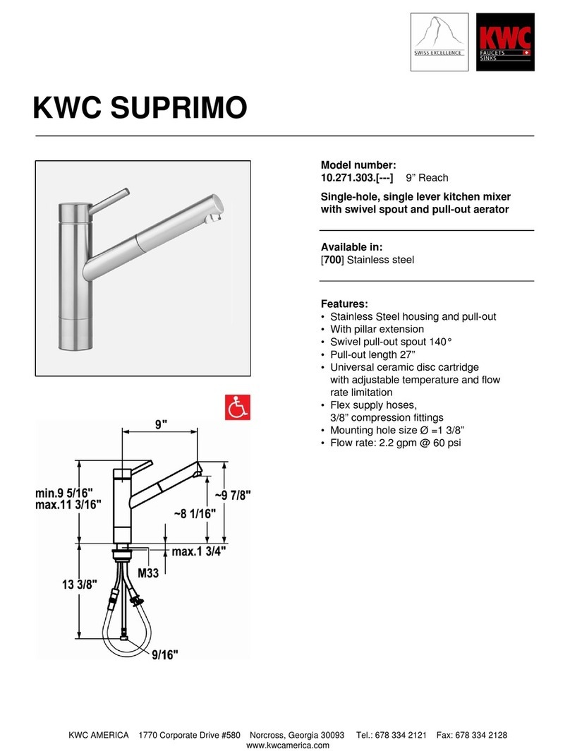 KWC 10.271.303 Specifications