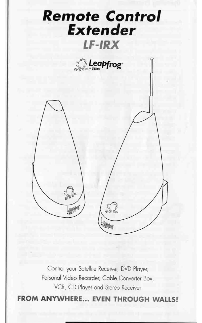 TERK Technologies LF-IRX user manual TERK Technologies LF-IRX user manual