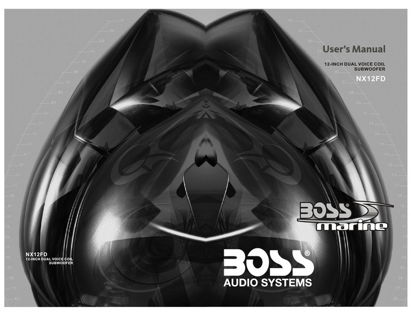 Boss Audio Systems NX12FD user manual