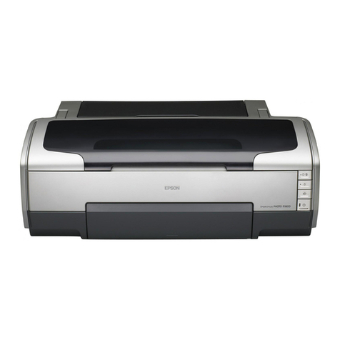Epson R800 - Stylus Photo Color Inkjet Printer User manual