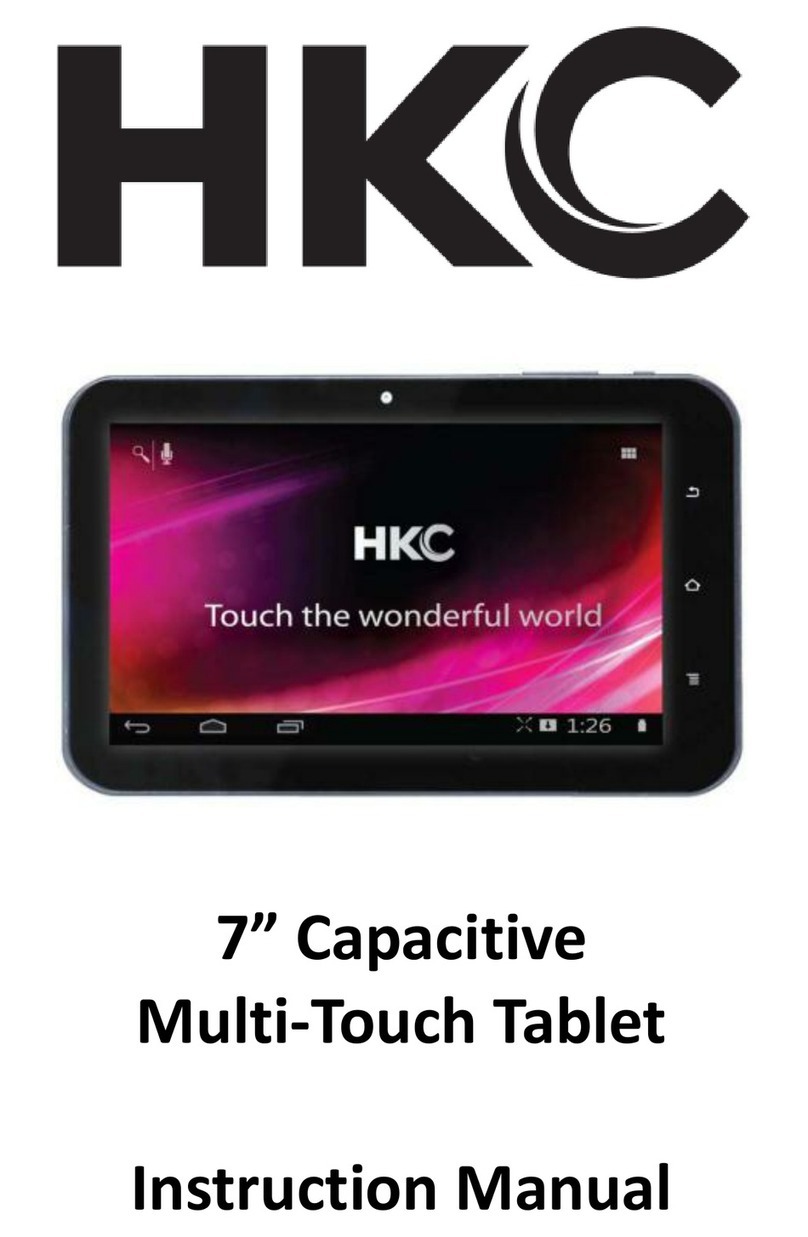 HKC 7" Capacitive Multi-Touch Tablet instruction manual